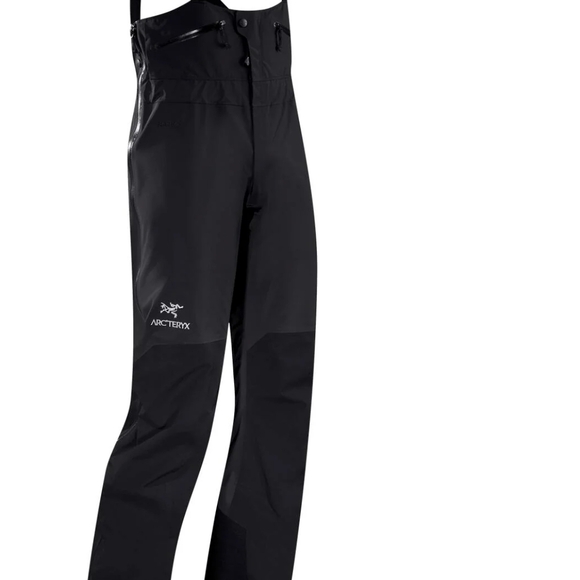 Arc'teryx Men's Black Bib Ski Pants - Picture 2 of 11